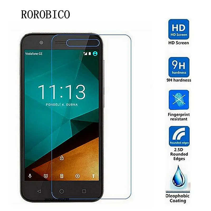 Rorobico пленка из закаленного стекла для Vodafone Smart Prime 7 Prime7 Защитная экрана ЖК дисплей