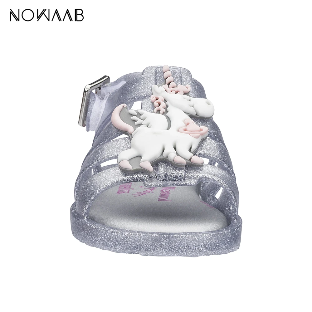 Мини-сандалии Melissa в римском стиле с единорогом на нескользящей подошве 2019 | Мать