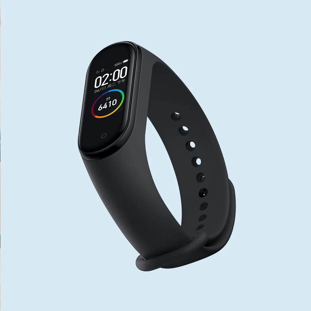 Оригинал новинка 2019 Xiaomi Mi Band 4 смарт браслет Miband пульсометр фитнес 135 мАч цветной