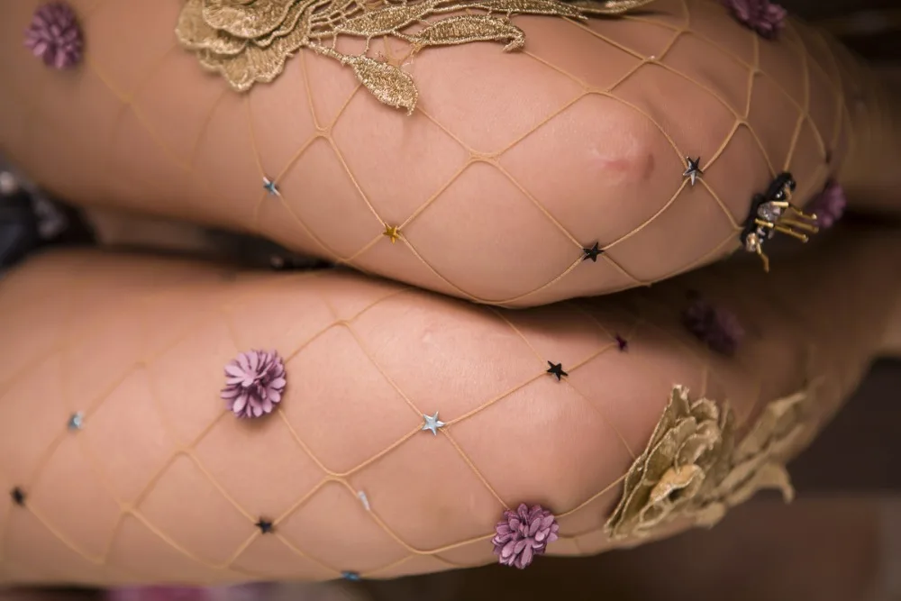 Сексуальные женские чулки ажурные колготки с цветочной вышивкой сеткой Клубные |