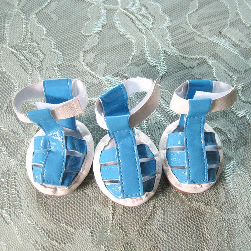 Pet Dog Shoes Summer Cute Crown PU Sandals Puppy Supplies Fashion New For Dogs Products | Дом и сад