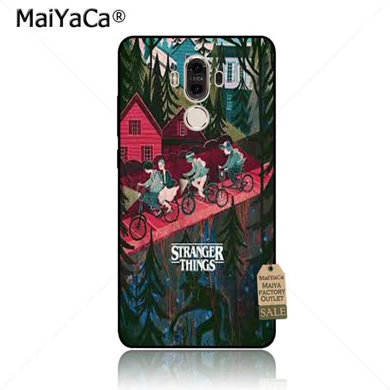 MaiYaCa TV Stranger Things Painted cover Cell Phone Case for Huawei p20 pro p9 p10 plus mate9 10 nove 3e case coque | Мобильные