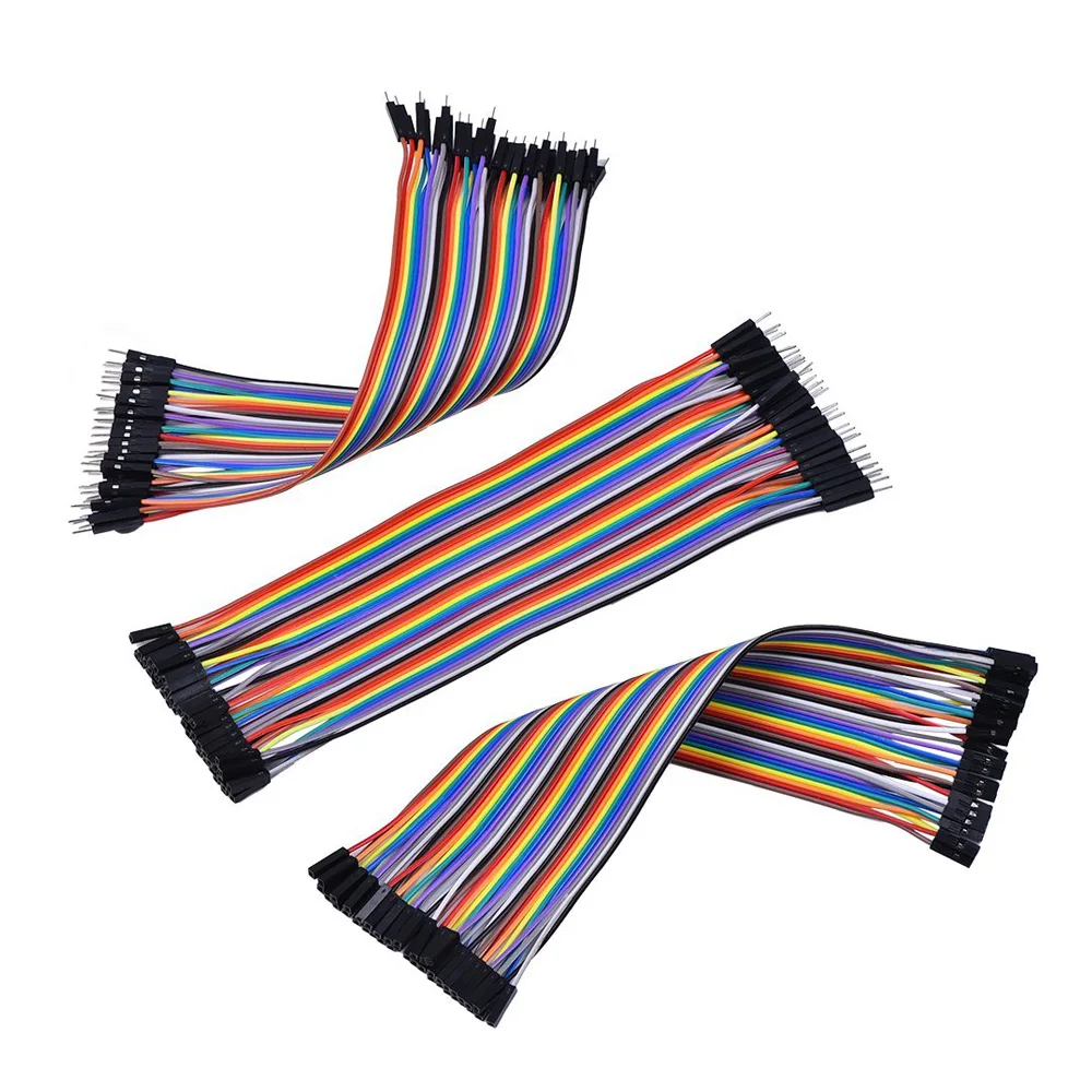 KEYES Dupont line 20 см * 40 male to + female jumper wire cable для Arduino|line dupont|line wireline |