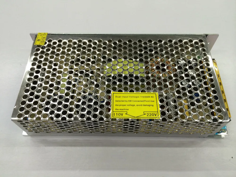 100% абсолютно новый DC 12V 16.5A 200W для ws2811 5050 3014 2835 5630 6803 3528 Светодиодная лента
