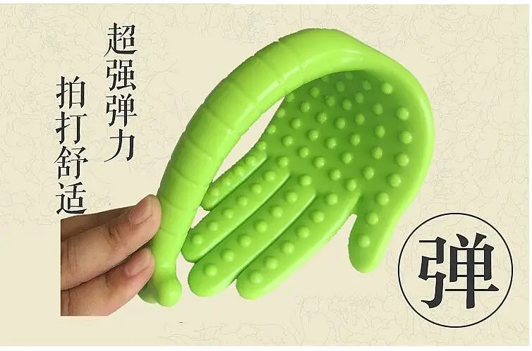 Силиконовый массажер Pat с плавающей точкой ручная ручка Полный режим тела