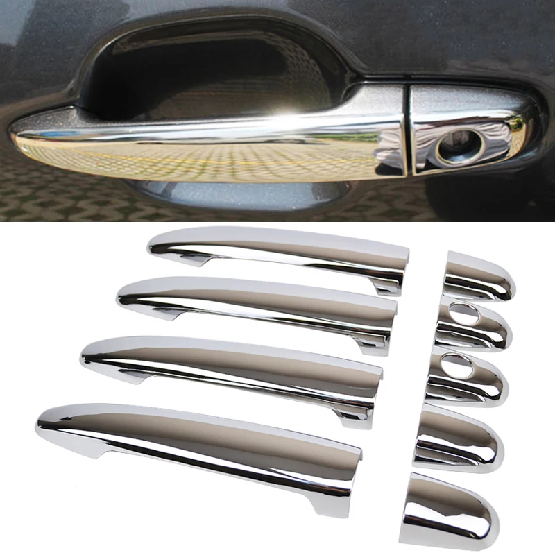 Хромированная накладка на дверную ручку для Toyota Camry Highlander 4runner Sienna Avalon Tacoma For Lexus Gx