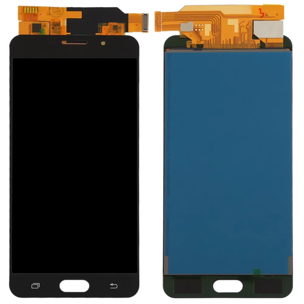Протестировано качество AAA для samsung Galaxy A7(), A710F, A710F/DS, A710FD Замена ЖК-дисплей+ кодирующий преобразователь сенсорного экрана в сборе