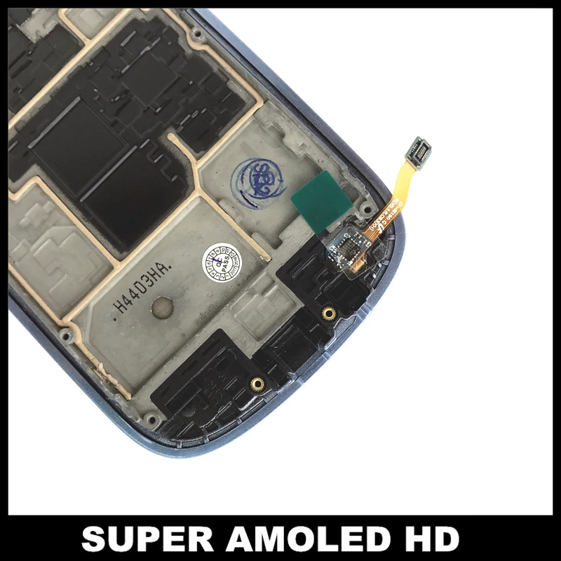 С рамкой LCDs Замена для Samsung Galaxy SIII S3 Mini i8190 LCD Super AMOLED дисплей сенсорный экран Полный