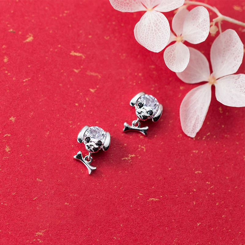 Женские серьги-подвески с фианитами из серебра 925 пробы | Украшения и аксессуары