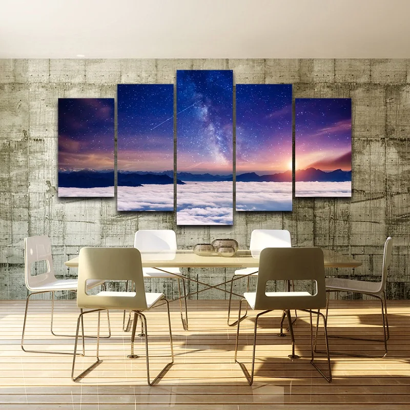 Печатных Декор для дома оформлена стены в искусстве Спрей картина маслом