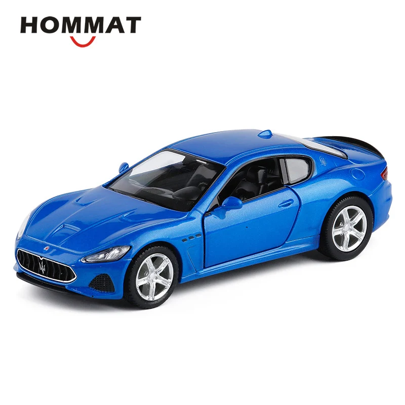 HOMMAT моделирования 1:36 Масштаб Maserati GranTurismo GT MC модель автомобиля сплава игрушка