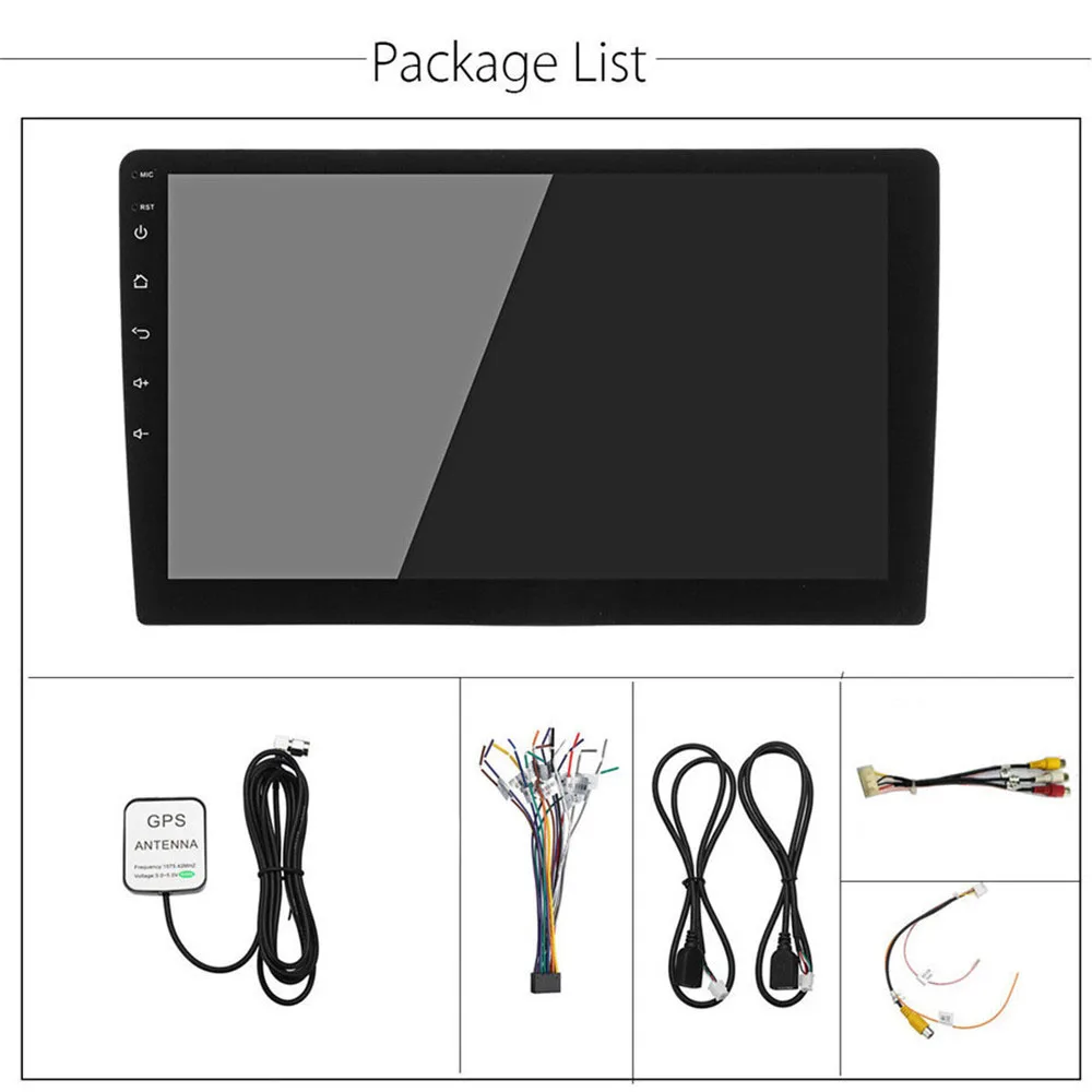 Автомобильный mp5-проигрыватель 2 Гб ОЗУ 16 ПЗУ 9 дюймов Android 1 мультимедийный плеер