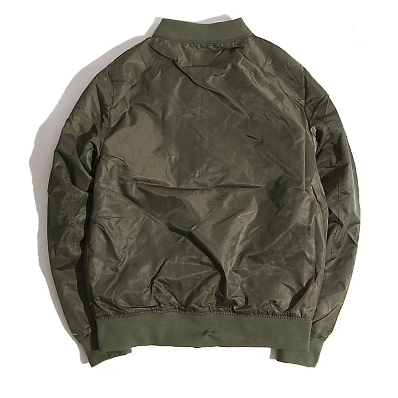 Мужская модная куртка бейсбольная одежда в стиле милитари MA1 анархия ВВС летный