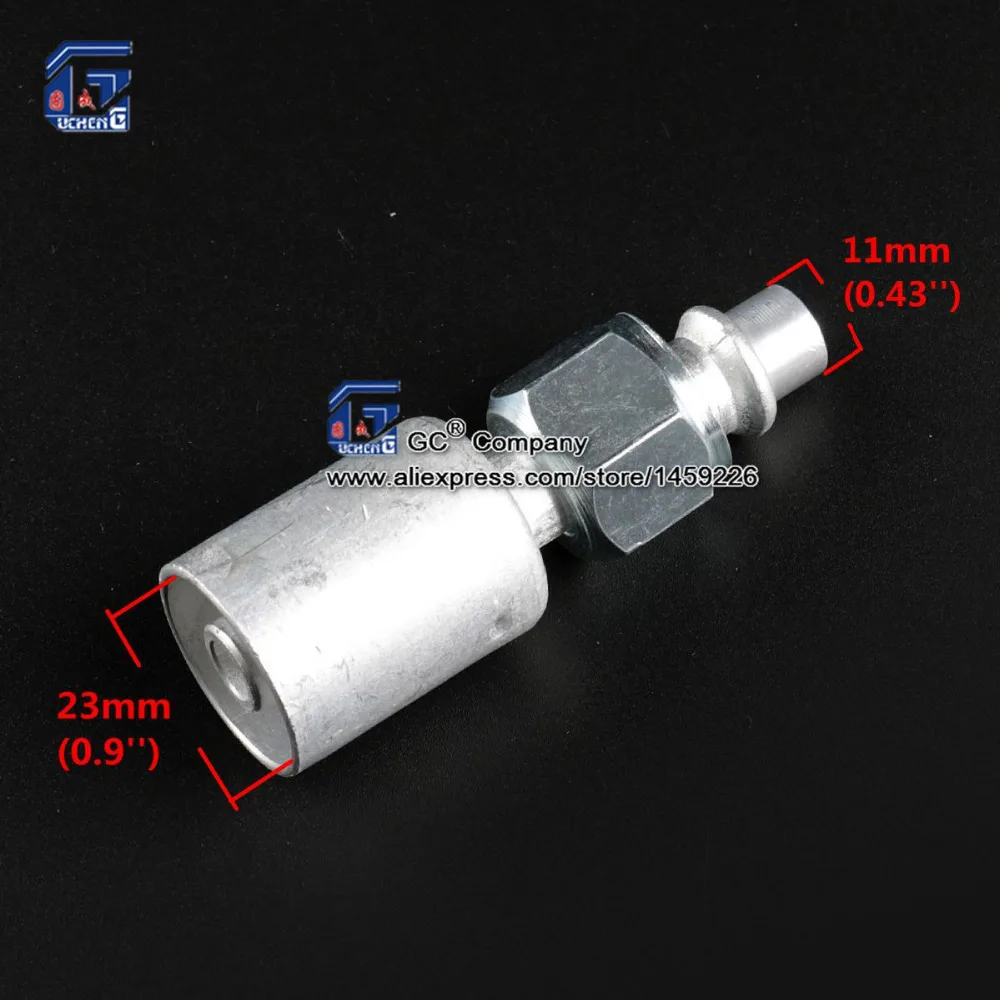 Шариковый соединитель #8 10 мм прямая внутренняя гайка уплотнительное кольцо с