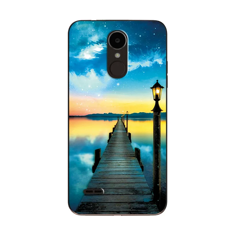 W90 Чехол для LG K7 2017X230, чехол LG-X230, 5,0 дюймов, силиконовый мягкий чехол из ТПУ с сердцем для LG K 4, Чехлы, оболочка, чехол, Fundas - Цвет: W90