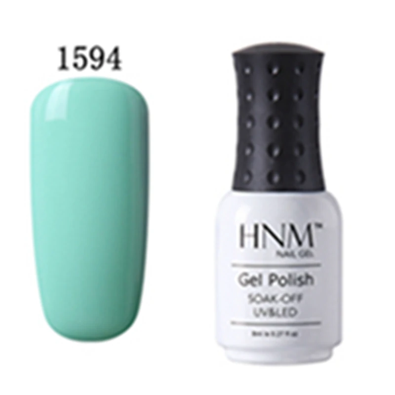 1594 HNM, 8 мл, Гель-лак для ногтей, впитывающий Гель-лак Vernis, Полупостоянный УФ-гель для ногтей, красный, синий цвет, грунтовка для ногтей - Цвет: 1594