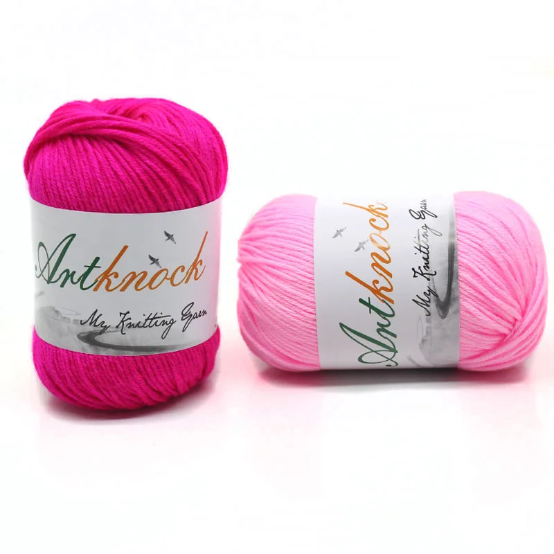 1pc=50grams Blended Wool Yarn for Knitting Doll Sweater Beautiful Nami 50g/pc | Дом и сад