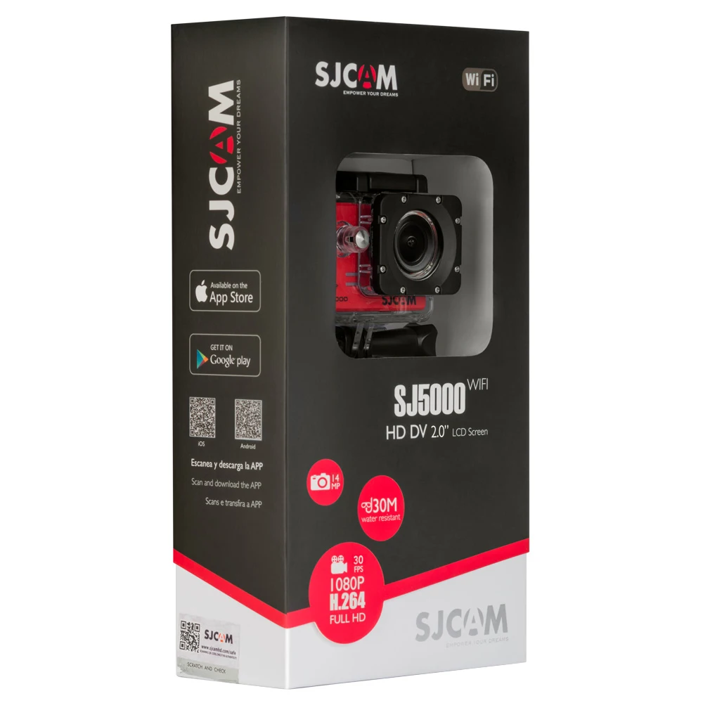 Спортивная Экшн камера SJCAM SJ5000 серии 4K DV HD 2 0 &quot WIFI SJ5000X Elite водонепроницаемая SJ