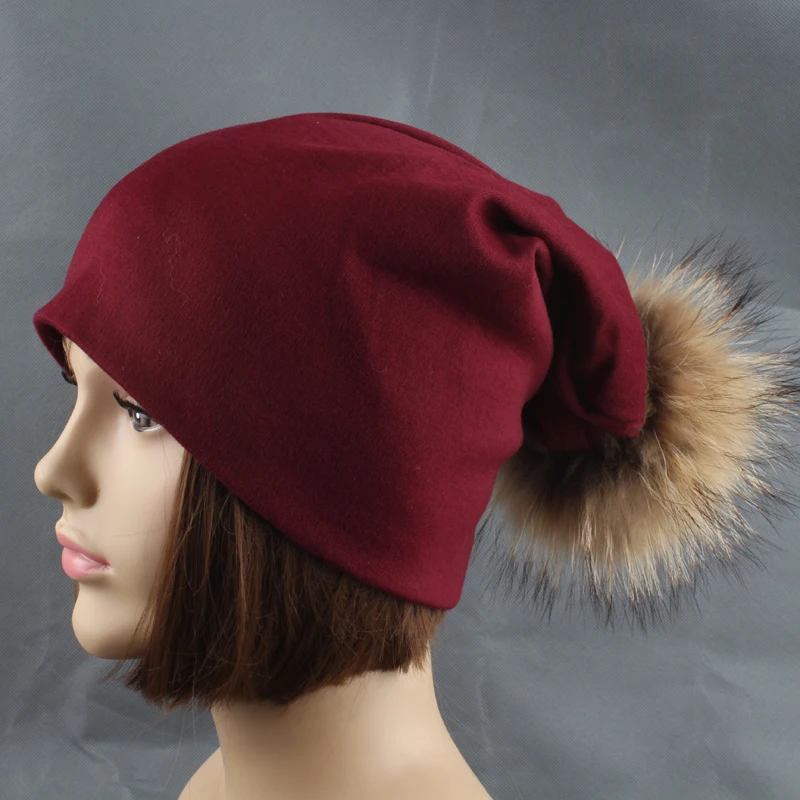 Осенне зимние однотонные хлопковые шапки унисекс облегающие женские