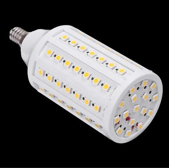 Бесплатная доставка 5050 SMD Светодиодная кукурузная лампа 1550 лм E14 12 Вт 86
