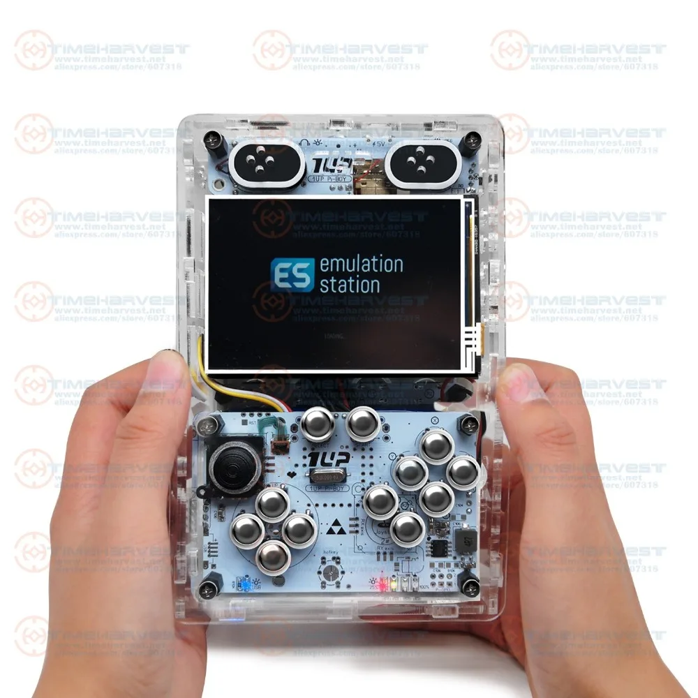 Карманная мини-аркадная игра 3,5 дюймов HD ips lcd Raspberry Pi 3+ 64G карточная система Recalbox портативная Мини карманная аркадная игра Gameboy
