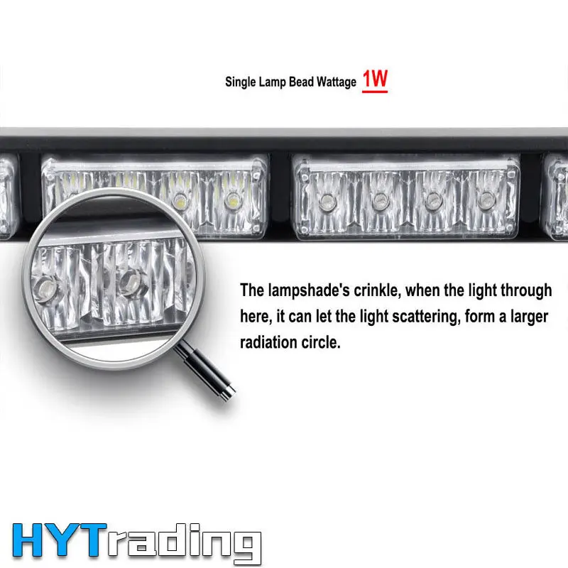 Сигнальный светильник 18 '✖ светодиодный аварийный предупреждающий