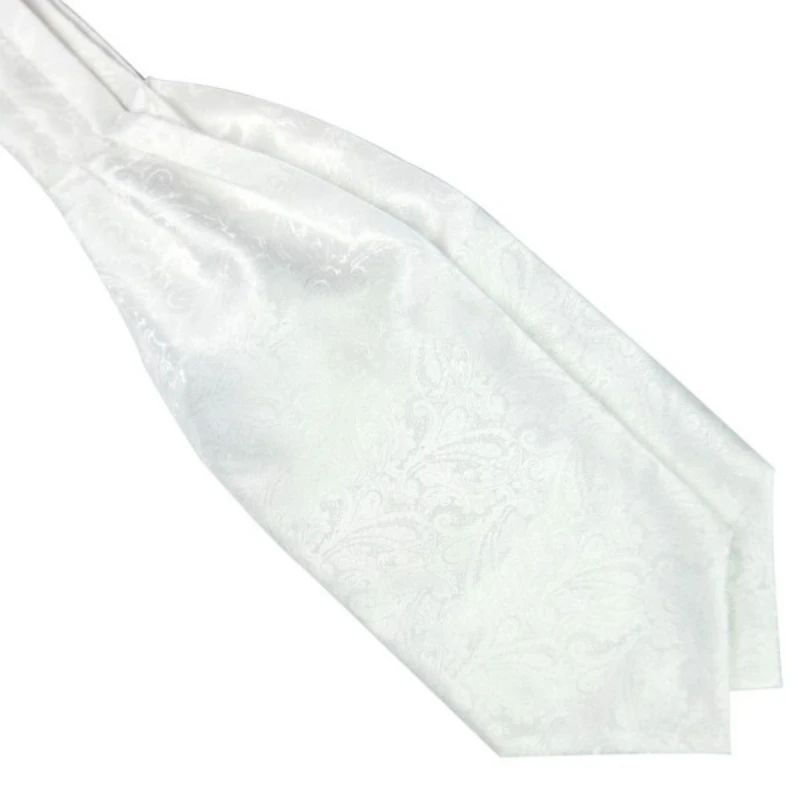 Модный Стиль Мужской Жаккардовый шейный платок Пейсли Шелковый Ascot бабочка