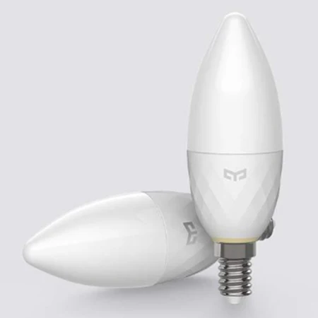 Candle lamp Yee светильник, умный светильник, источник, набор, Bluetooth, умный светильник, лампа и светильник, Точечный светильник, для Xiaomi Mi, дома - Цвет: Candle lamp