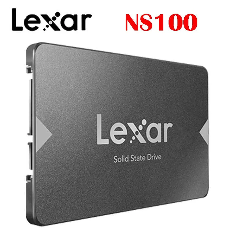 Lexar NS100 SL100 Pro твердотельный накопитель Профессиональный портативный жесткий диск высокоскоростной AES 256 SATA SSD большая емкость 3D 4K видео