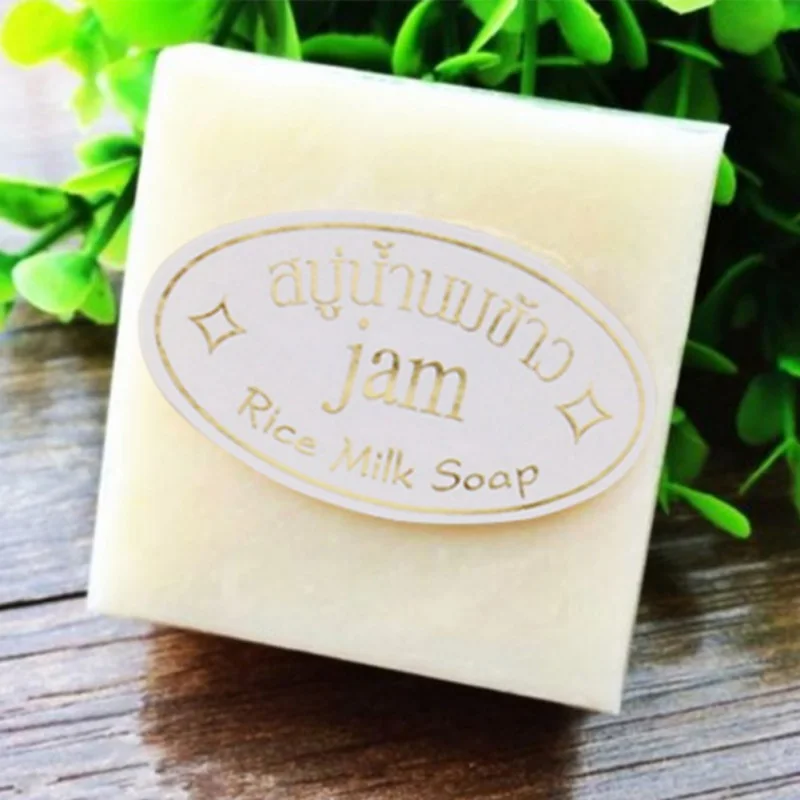 Рисовый экстракт мыла ручной работы 60 г тайское рисовое мыло для варенья