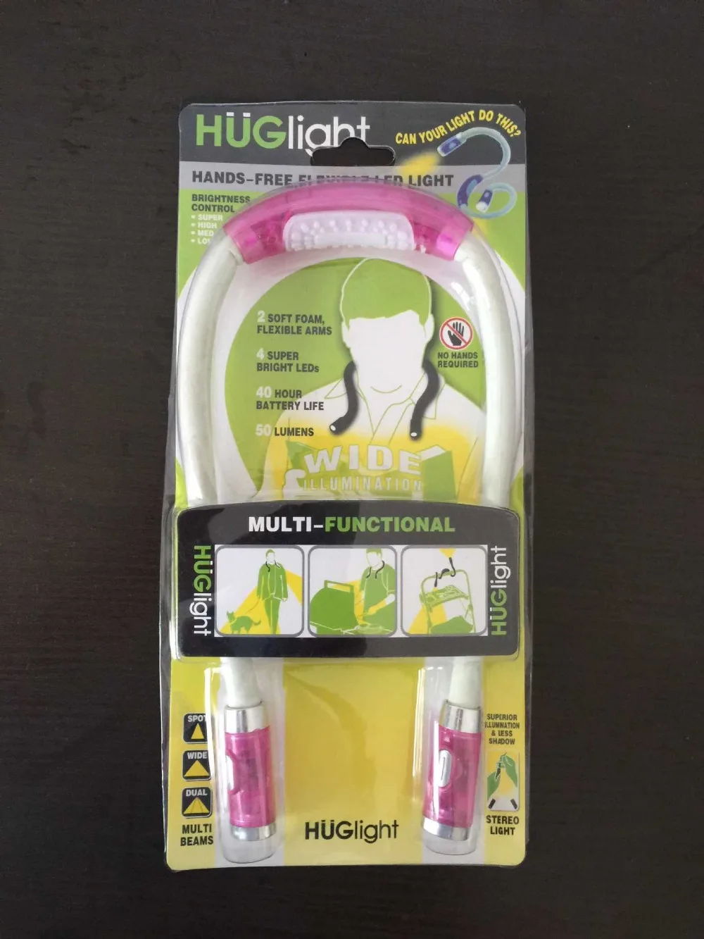 Светодиодная мягкая гибкая лампа для чтения книг позволяющая свободно держать