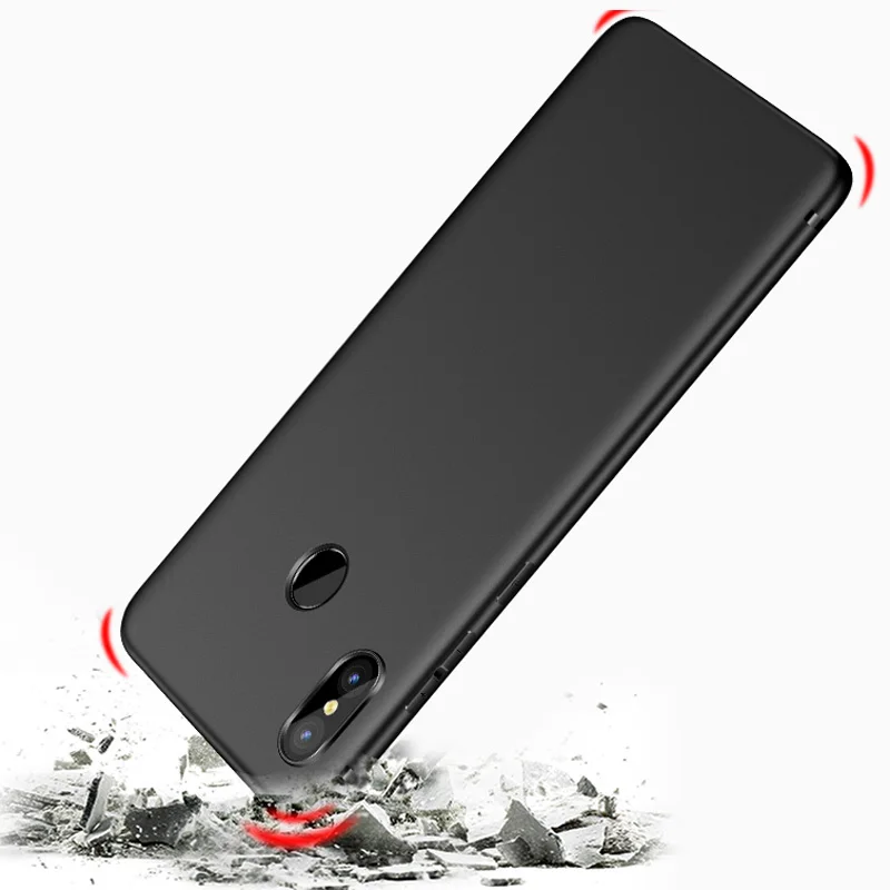 Ультра тонкий мягкий чехол для Xiaomi Mi 8 SE Mi8 Mi8SE Противоскользящий полный защитный