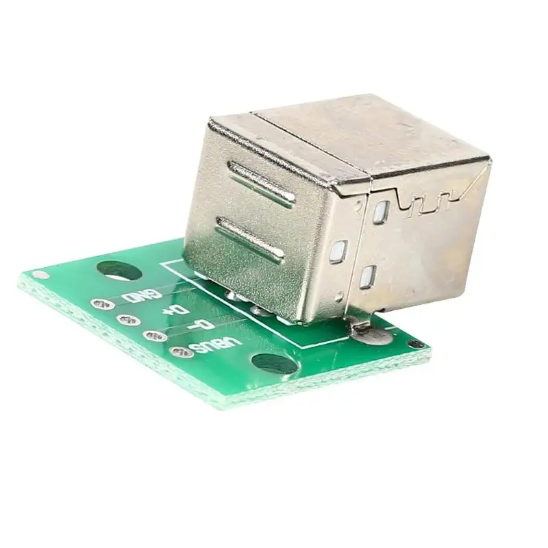USB-05 USB к DIP адаптер пластина с гнездовой головкой Разъем B Тип принтер кабель