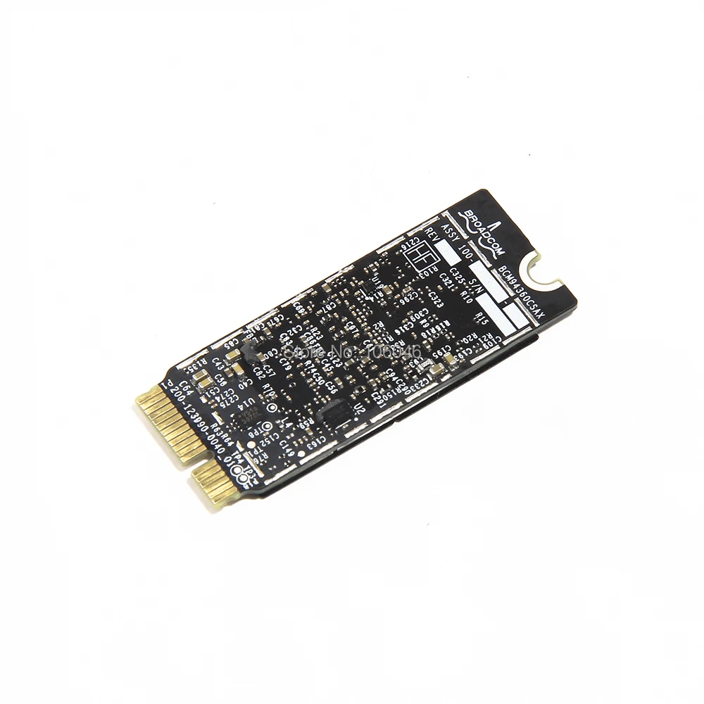 New Broadcom BCM94360CSAX Wireless-AC Dual band 1300Mbps Wifi Bluetooth 4.0 802.11ac Airport Card for Macbook Pro RMBP 653-0029 |