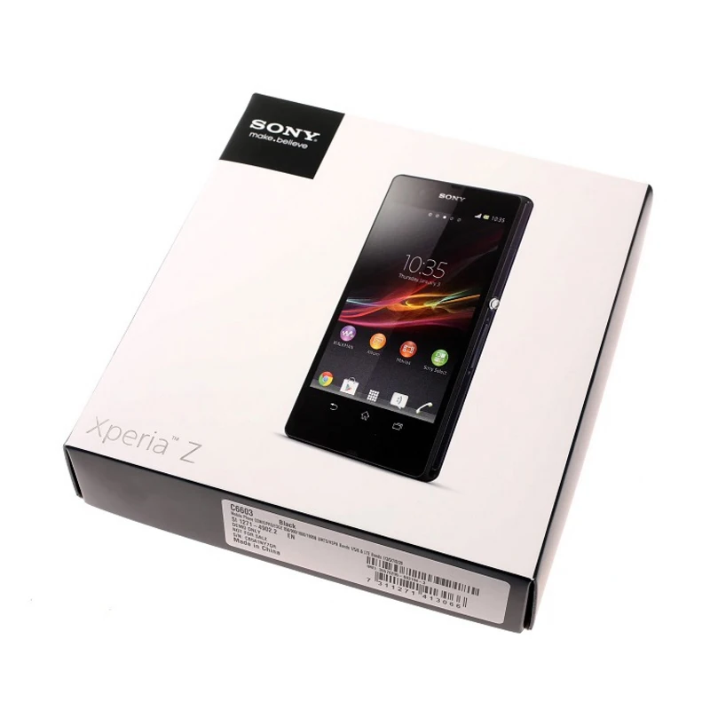 Оригинальный Sony Xperia Z L36h C6602 C6603 3G & 4G мобильный телефон 5 0 "сенсорный экран