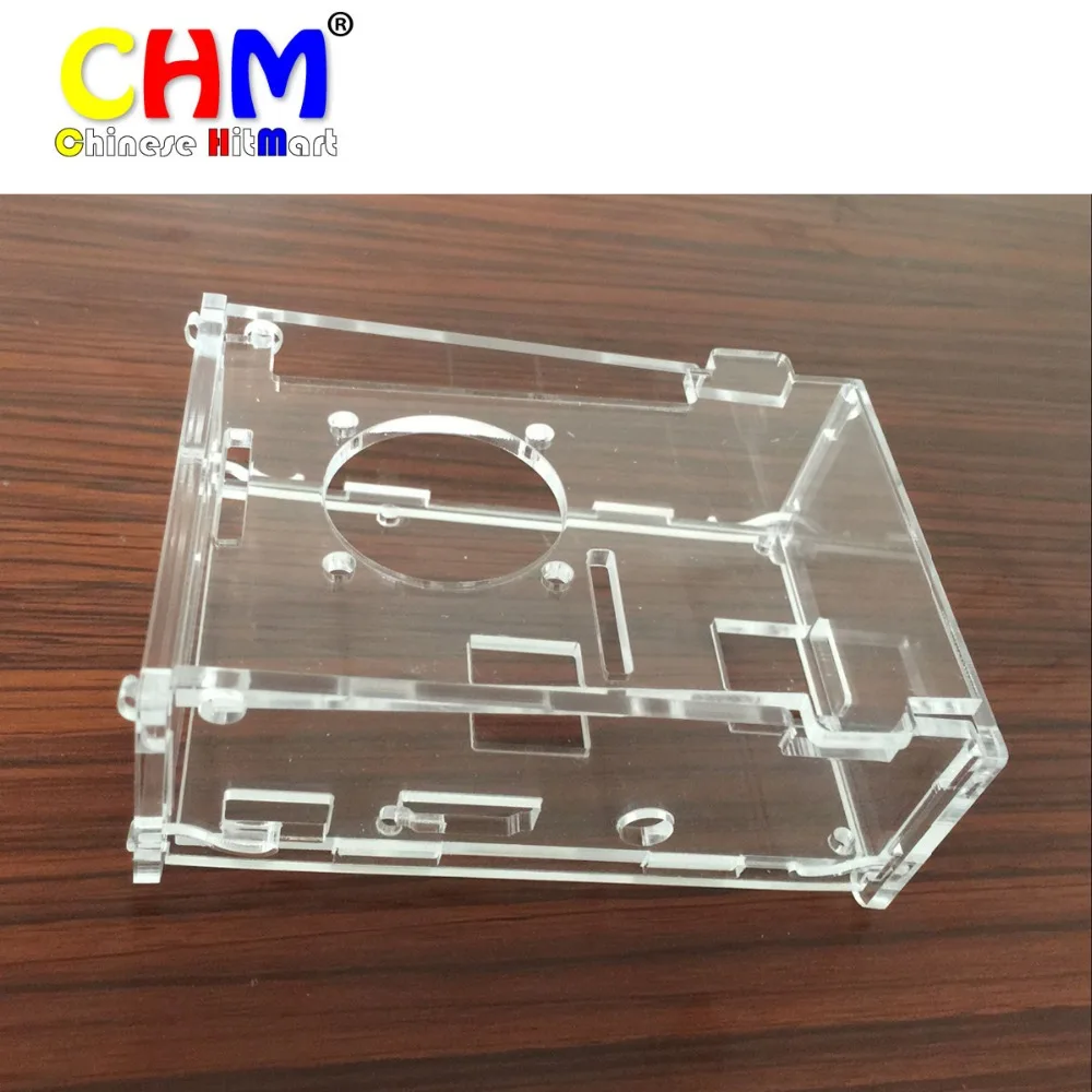 Прозрачный чехол для Raspberry Pi 2/3 поколения Модель B акриловый # bp1610007|case for|case for