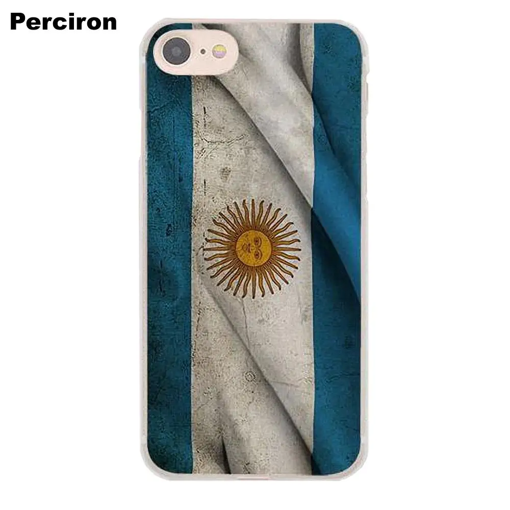 Ретро Аргентина Национальный флаг для Galaxy Alpha Core Prime Note 4 5 8 S3 S4 S5 S6 S7 S8 S9 mini edge Plus