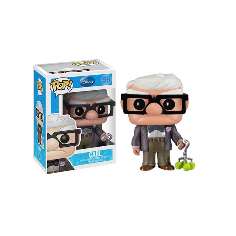 FUNKO POP мультфильм аниме фильм Pixar UP & CARL ПВХ фигурка Коллекционная модель игрушки