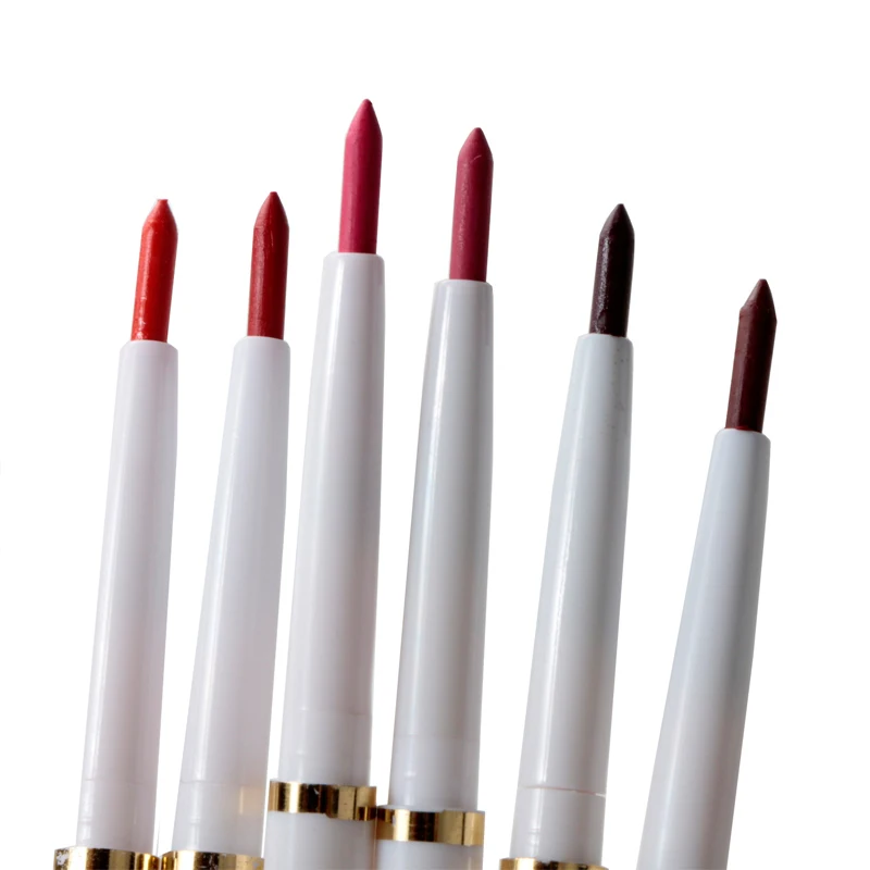1 шт. натуральный автоматический вращающийся карандаш для губ стойкий макияж