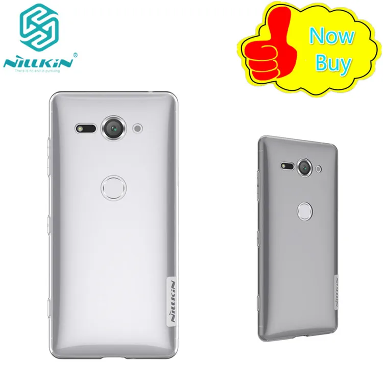 Для sony Xperia XZ2 компактный чехол для телефона Nillkin Винтаж Qin откидная крышка из искусственной кожи чехол PC Пластиковый Чехол для задней панели для XZ2 mini 4,6 дюймов