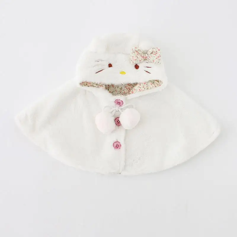 Детский хлопковый плащ для малышей модные пальто с подкладкой из шерсти и