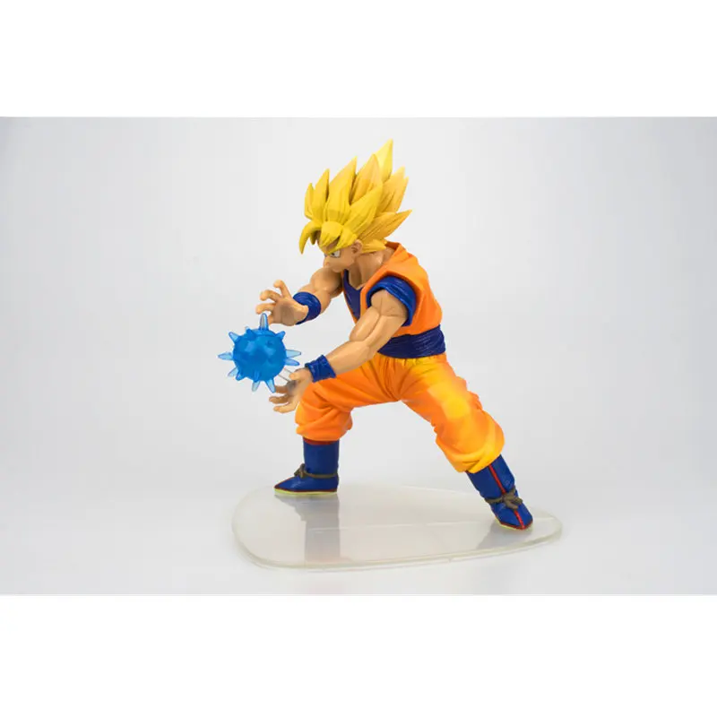 Dragon Ball анимация Супер Саян Сон Гоку Ударная Волна ПВХ фигурка Коллекционная