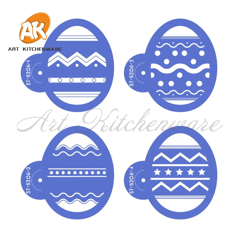 Пасхальное яйцо и Кролик Дизайн трафареты для торта помадка форма печенье