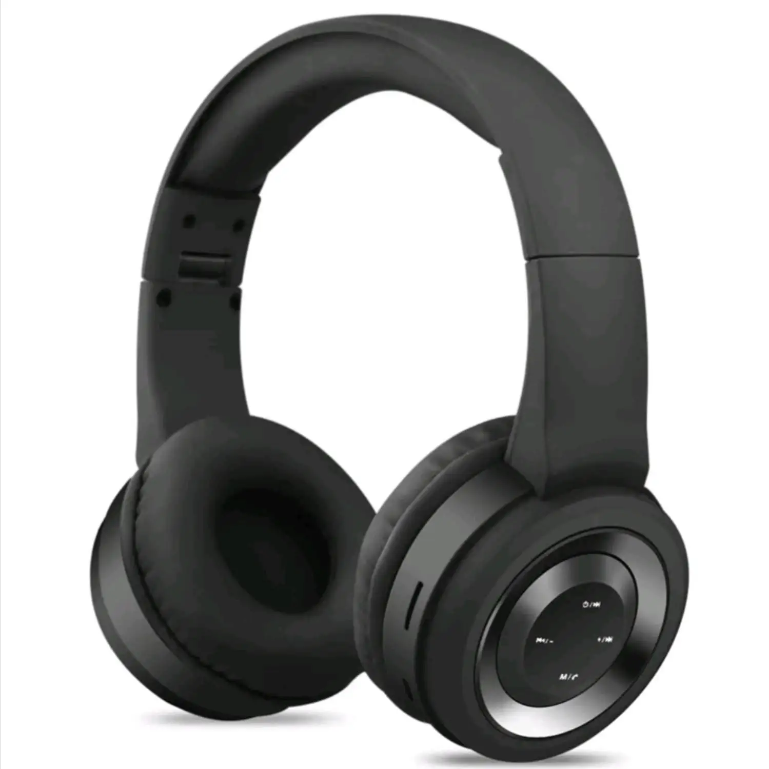 Черный 5,0 головной убор Bluetooth гарнитура поддержка движения TF карта FM радио вспомогательный микрофон лучшая беспроводная гарнитура синий красный - Цвет: Черный