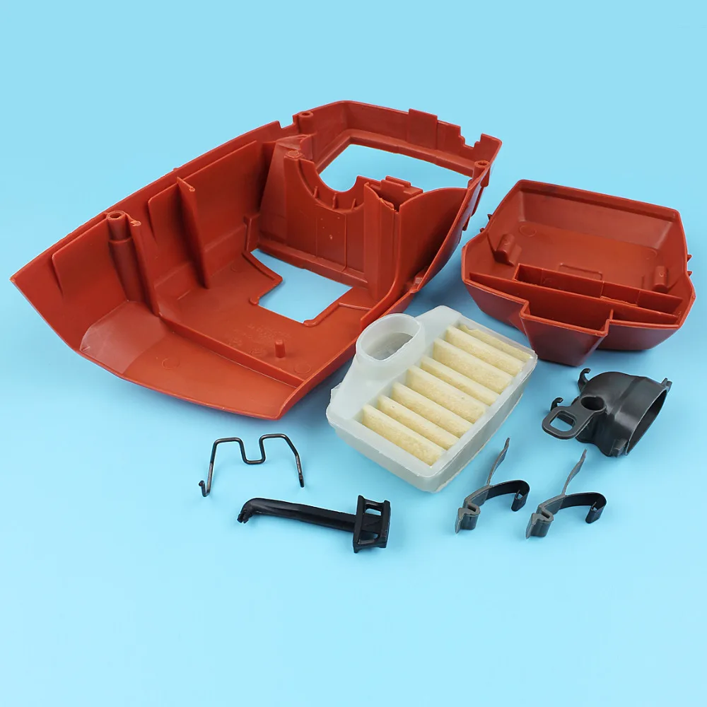 

Top Engine Cylinder Air Filter Cover Holder For Husqvarna 362 365 371 372 Chainsaw Intake Manifold Elbow Choke Rod