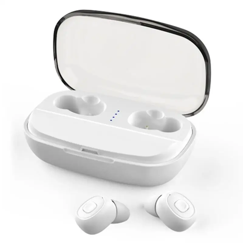 Наушники вкладыши TWS с Беспроводной стерео наушники Bluetooth 3000 мАч зарядный чехол
