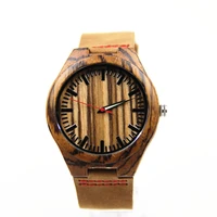 stylish wooden watch bracelet quartz watch clock with gift box for man or woman with multifunctional wristwatches
