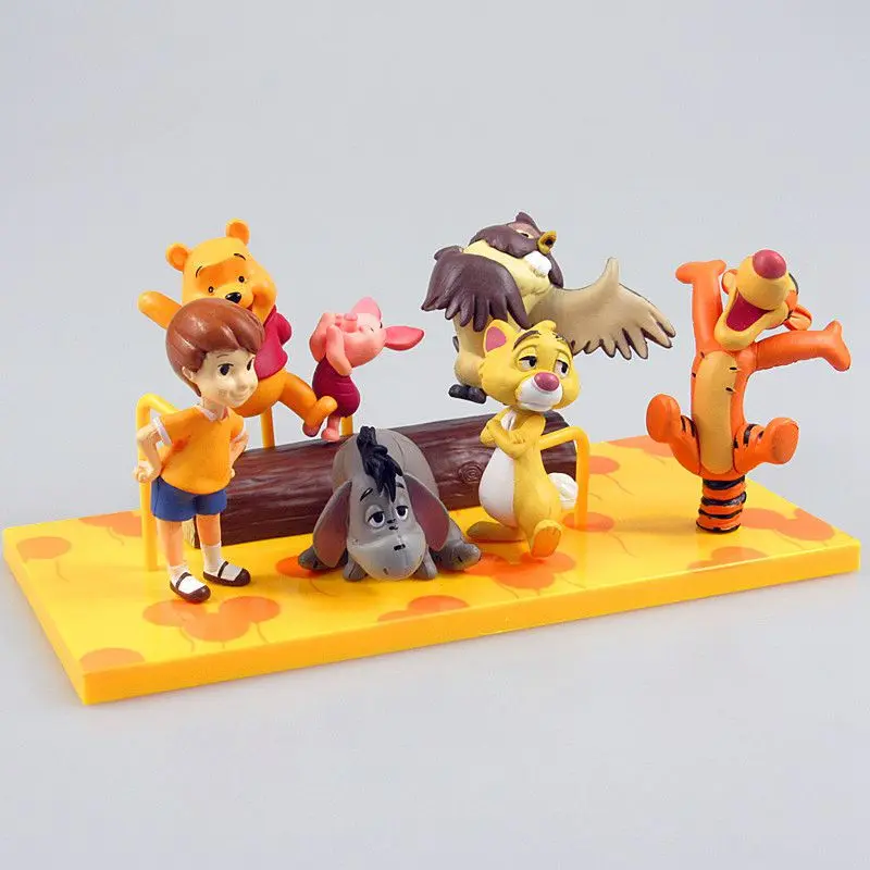 Фигурки из мультфильма Винни Пух 3 6 см|Игровые фигурки и трансформеры| |