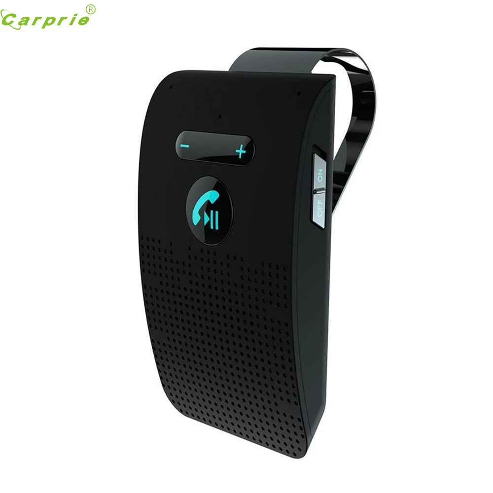 CARPRIE Bluetooth Handsfree автомобильный комплект беспроводной авто динамик телефон Carkit Солнцезащитный козырек динамик для автомобиля телефон Hands Free адаптер в автомобиле