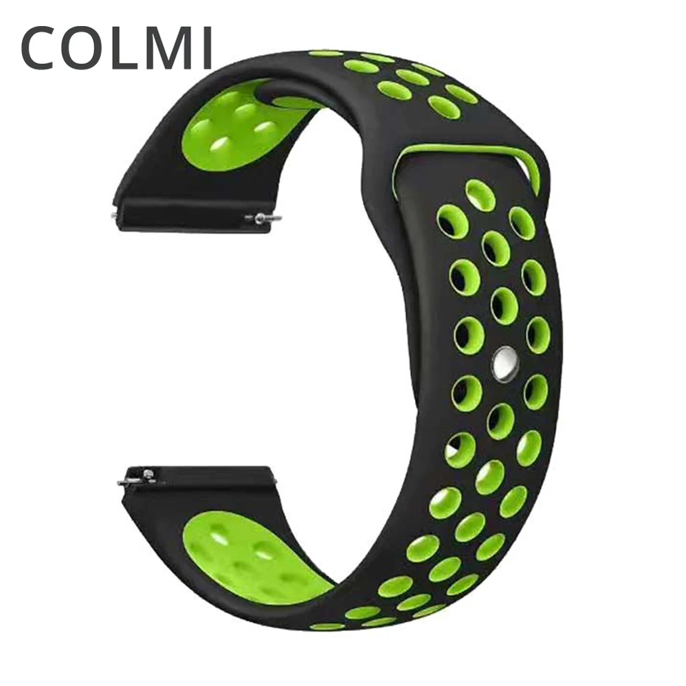 20 мм силиконовый ремешок для часов Samsung Gear sport S2 S3 Classic Frontier huami amazfit pace Bip BIT Lite Huawei